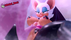 i can't believe amy is fucking futa rouge so hard in that cartoon.