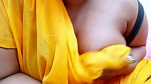 Chinese milf flaunts big tits in steamy encounter