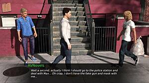 nursing back to pleasure in this erotic game