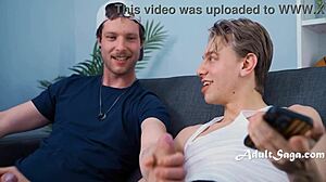 is it odd for two straight guys to jerk off watching porn?