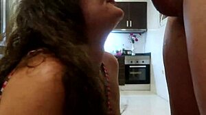 my latina housekeeper with big ass just gave me a blowjob and swallowed my cum