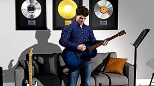 Watch the wizard's lover seduce the teacher in this hot anime episode.