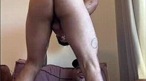 Homemade Anal with Muscular Stepfather Delivery