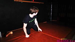 Threesome encounter in prison