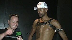 Wow, Cesar's boldness in the big cock club in Sao Paulo - part 2!