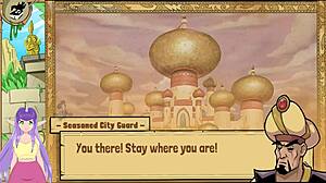 Princess Jasmine's Big Tits In Queen Trainer