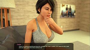 My milfy teacher sucks my dick and swallows all my cum.