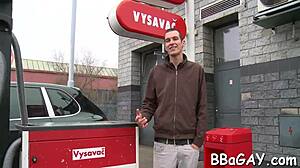 Sloppy blowjob leads to coarse homosexual sex