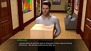 nursing back to pleasure in this erotic game