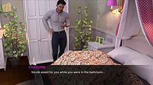 nursing back to pleasure in this erotic game