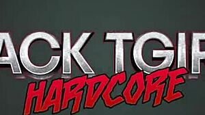 Black-TGirls hardcore star Coco takes a cock in tight anal action