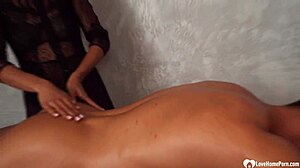 Massage Turns Into Hard Fucking Session With Bent Over Amateur