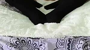 Can You Handle This Milf In Those Boots Showing Off Her Shaved Pussy?