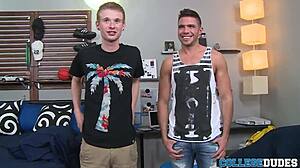 Brody Hamilton delivers intense blowjob to Sam Northman