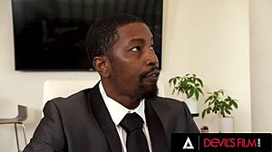 Gia Derza's Sweet Asshole Plumbed Hard at Office!