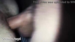 Hairy gay bottom takes lover's deep thrust