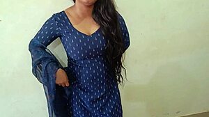 Hot Indian girl fucks stepbrother first time