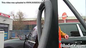 Sloppy blowjob leads to coarse homosexual sex