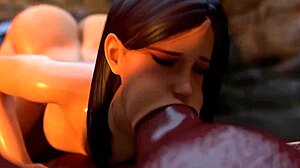 Futanari Succub in Seductive and Wild Action