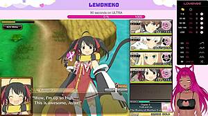 vtuber lewdneko moans, 'play evenicle with me for huge creampie?'