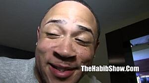 Nina Rotti's ebony ass gets gangbanged by big black cocks in Houston.