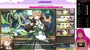 vtuber lewdneko moans, 'play evenicle with me for huge creampie?'