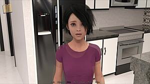 My new memories 70 with brunette milf in game