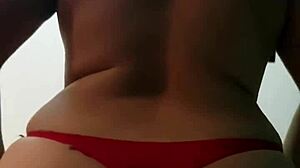 damn, i seduced my boyfriend with sexy lingerie... ended up banging hard in a motel!!