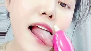 rough bondage with dildo deepthroat and orgasm