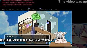 secret spa girl trial: big tits crossdressing in hentai game?