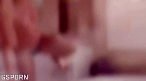 Sexy Brazilian Girl Masturbates Her Hairy Pussy in Bathtub