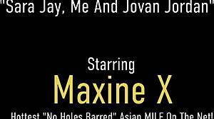 maxine x and layla lust's squirt party turns into a messy threesome 😏