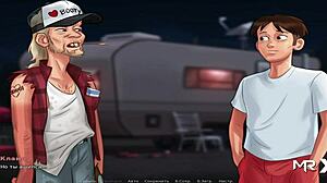 in summertime saga, i come and fuck that big ass in episode 3.9