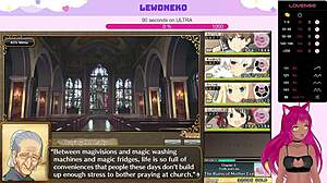 vtuber lewdneko moans, 'play evenicle with me for huge creampie?'