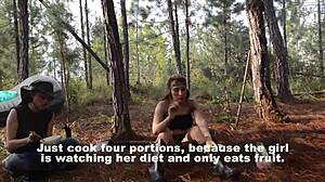 Latina women engage in cunnilingus in the forest of an insurgent camp