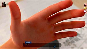 Helping the hotties in anime game with hentai elements