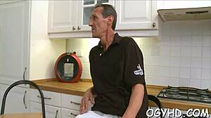 I’m shocked how this old man fucks my face hard