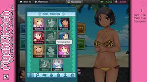 Sex with the girl next door in HuniePop female walkthrough 16.