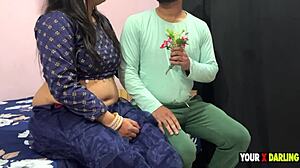 stepmom seduces stepson for raw valentine's day doggystyle without condom.