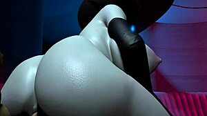 Lady dimitrescu bounces her ass on a big fat dick resident evil village hentai