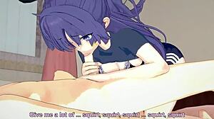 Can You Handle Yuuka's Thicc Thighs in Blue Archive 3D Hentai?