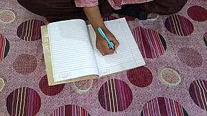 Desi student fucks teacher in uniform during coaching time!