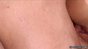 Big tit babe enjoys all her holes getting filled