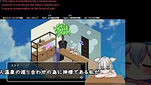 secret spa girl trial: big tits crossdressing in hentai game?