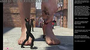 Big Apple Small Gesture Episode 14 Features Wild 3D Cartoon Sex in Comics