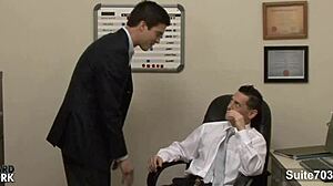 horny gay workers sucking monster cocks at office, so intense! 😈💥