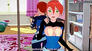 gwen tennyson having sex in front of mirror full pov preview ben 10 full vid on sheer fantasyking3