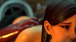 Futanari Succub in Seductive and Wild Action