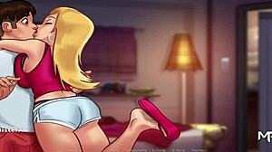 in summertime saga, i come and fuck that big ass in episode 3.9