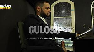 the greedy intern sucks father in law's big cock in office 😏